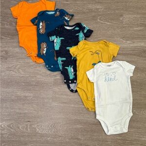 Carters 3-6 month 21 piece bundle of boy leaning clothes